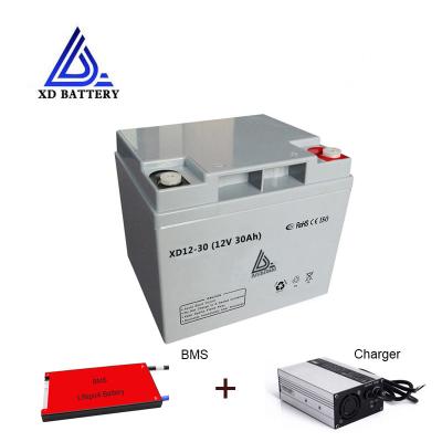 China Solar 12v 30ah Lithium Ion Battery For Electric Boats / Electric Forklifts for sale