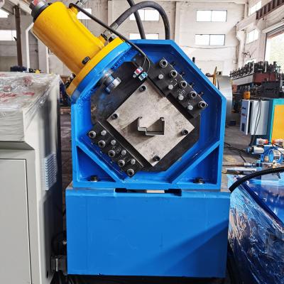 China 100-300mm Metal Door Frame Making Machine Automatic With Pump for sale