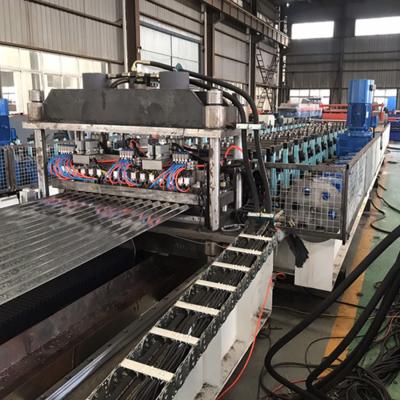 China Máquina perfiladeira de metal de 3 toneladas para silo espiral de alta velocidade à venda