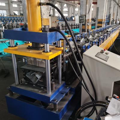 China 5inch Rain Gutter Making Machine , 380V Steel Roll Forming Machine for sale