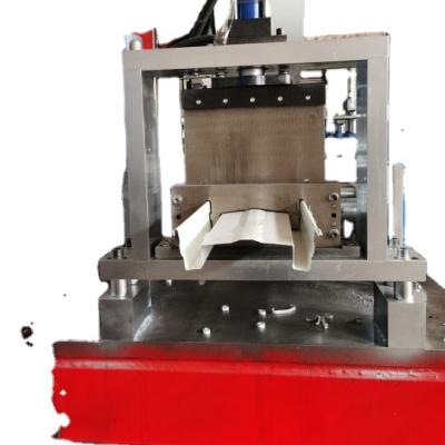 China Round / K Gutter Manufacturing Machine , 0.8mm Metal Gutter Roll Forming Machine for sale