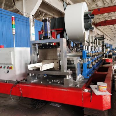 China 0.3-0.8mm Rain Gutter Roll Forming Machine For GreenHouse for sale