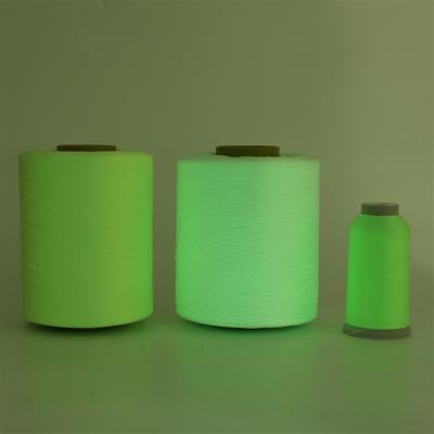 China Glow Dark Fluorescent Knitting Wool  150D  100 Meters Length for sale