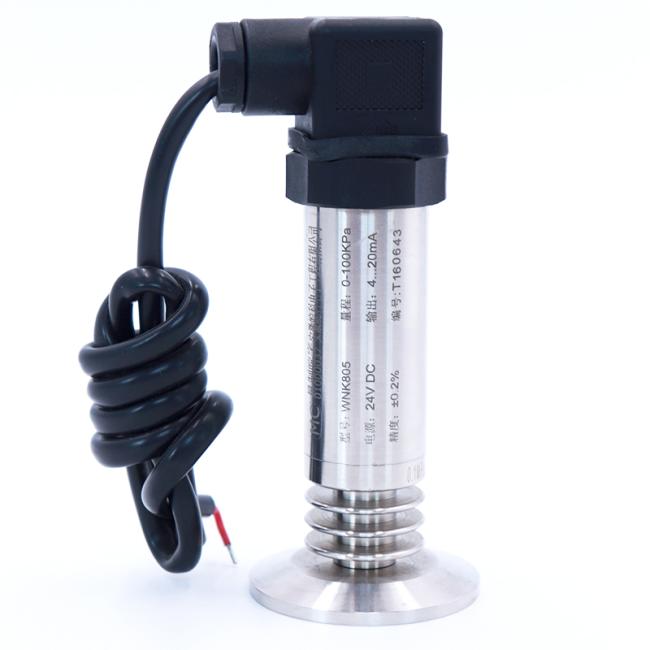 4-20mA Output Food Grade Sanitary Flush Diaphragm Hygienic Industrial Pressure Transmitter