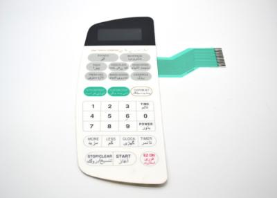 China Eco Friendly Flexible Flat Membrane Switch For Medical Microwave Therapy Apparatus for sale