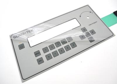 China Anti Corrosion Membrane Switch Panel With 3M Permanent Acrylic Adhesive for sale