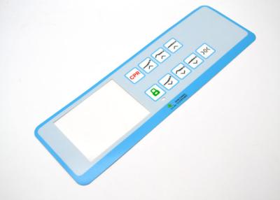 China Blue Capacitive Membrane Switch , OEM Service Flat Membrane Switch for sale