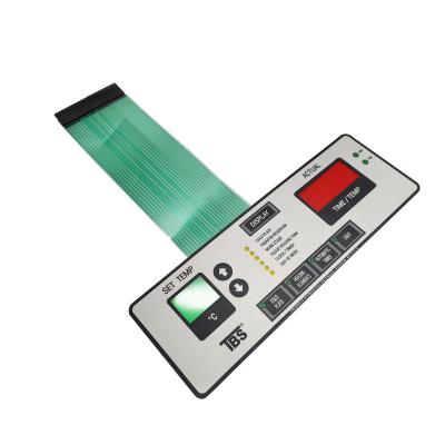 China Polyester Medical Equipment Tactile Membrane Switch for sale