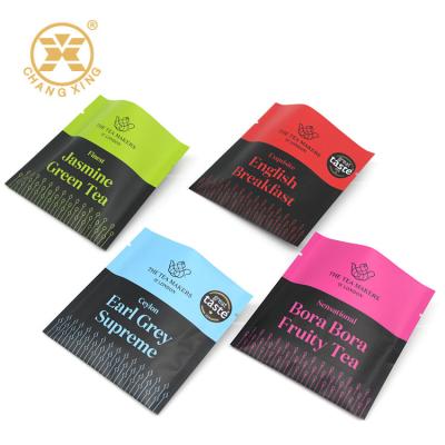 China Smell proof Foil laminated Herbal tea green tea use eco friendly tea bag packaging sachet for sale