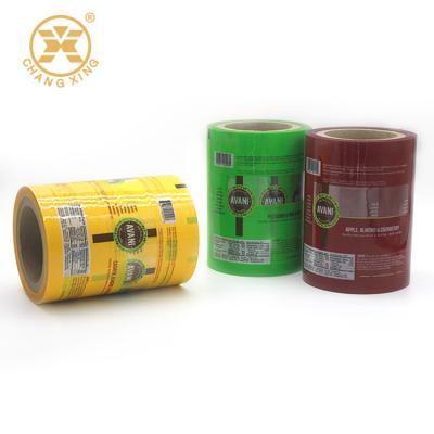 China BOPP Snack Packaging Roll Film For Chocolate Protein Cereal Bar for sale