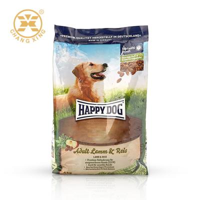 China 15kg 50kg Gravure Bird Pet Food Packaging Bag Food Pouch For Dog Training for sale