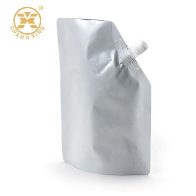 China 250g 1000g Stand Up Detergent Packaging Pouch 200 Microns Spout Pouch For Juice for sale
