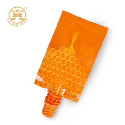 China El polvo 500g del LDPE Honey Sachet Packaging Rohs Protein se levanta la bolsa con la boca en venta