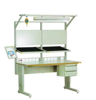 China Anti Static Adjustable ESD Workbench Heavy Duty Steel For Industrial for sale