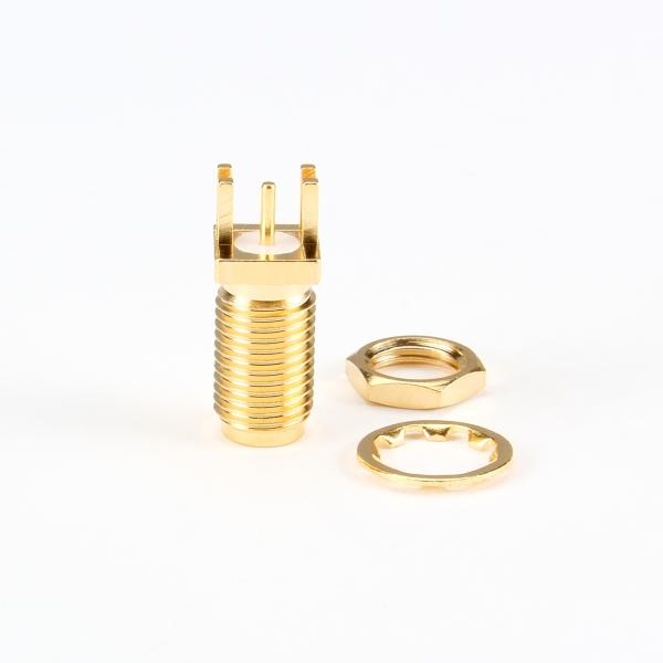 Quality Pure Copper Gilding GPS Cable Connector DC – 11GHz 3KW Max for sale