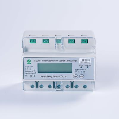 China 3 Phase Prepaid Electronic Energy Meter Three Phase Kwh Meter Wifi Muiltifunctions for sale
