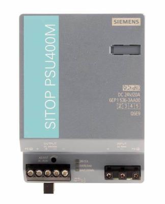 China SIEMNES 6EP1536-3AA00  SITOP PSU400M 20 A DC/DC converter input: 600 V DC output: 24 V DC/20 A for sale