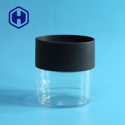 Китай Custom Plastic Packaging Jar 13oz Flat Oval Tin Can Dry Fruit  PET Storage Container продается