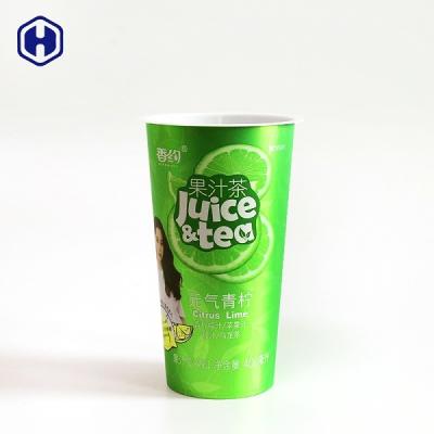 China Disposable Plastic Cups With Lids Leakage Proof Inside Height 139mm for sale