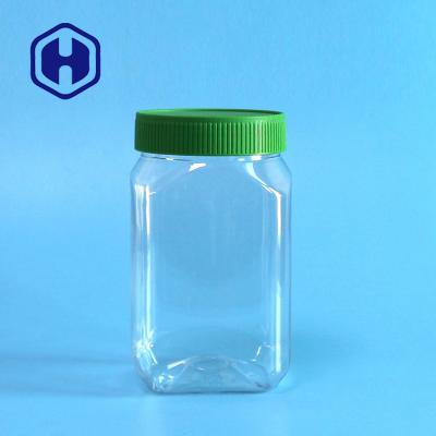 China 72mm Diameter 520ml Leak Proof Plastic Jar Dry Fruits Chocolate Packaging for sale