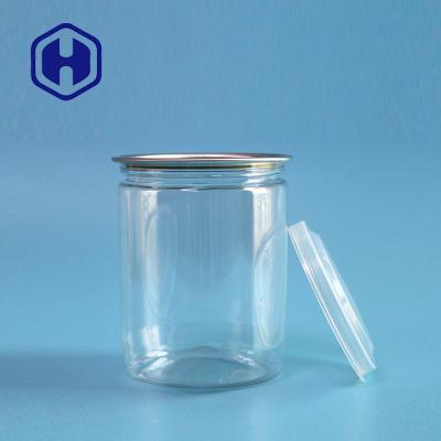 China Empty Transparent Plastic Can Packaging 280ml Small Sea Food Fish Shrimp Pickle en venta
