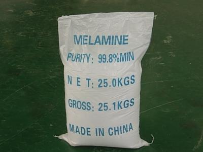 China Protein Essence 3.1g/L 99.5% Melamine Powder , PH7.8 C3H6N6 Melamine Resin for sale