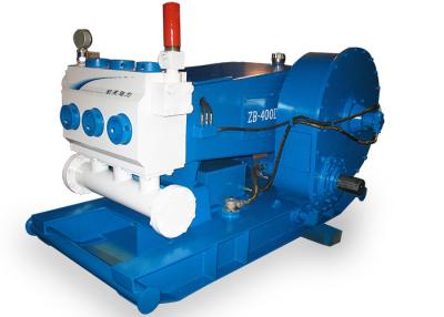 China ZB400II Triplex Single Acting Reciprocating Pump For Oil Field Flushing Or Cementing for sale