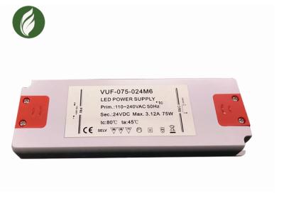 China CE 3.1A 24V DC Ultra Thin LED Driver Durable Plastic Material for sale
