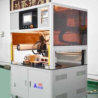 China Single Sided Automatic Lithium Battery Spot Welder Rotary Head Type for sale
