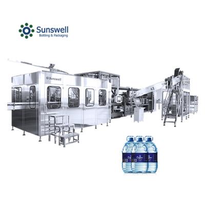 China Stable Performance Automatic Water Bottle Filling and Capping Machine 5L Mineral Water Filling Machine for sale