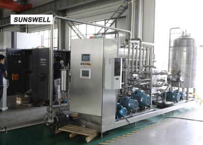 China Continuous Syrup Control Not Cold Bottle Filling Machine  For Sparkling Beverage for sale