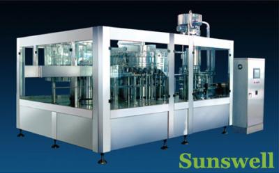 China Stainless Steel Tea Filling Machine , Semi-Automatic Liquid Filling Line for sale