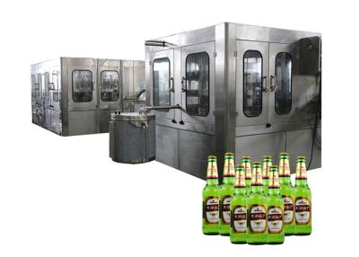 Chine 9000BPH alcoolique 3 dans 1 machine de remplissage carbonatée de bière de boissons d'énergie à vendre