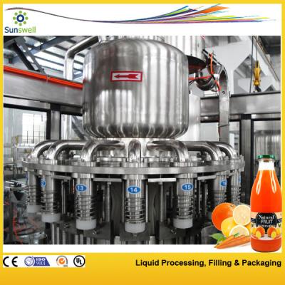China 2000BPH - 20000BPH Juice Filling Machine , Automatic Tropical Fruit Production Line for sale