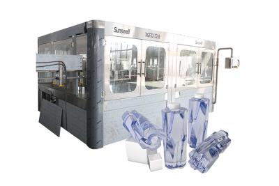 China Full Automatic Plastic Drinking Mineral Water Production Line Surface Type Dosing for sale