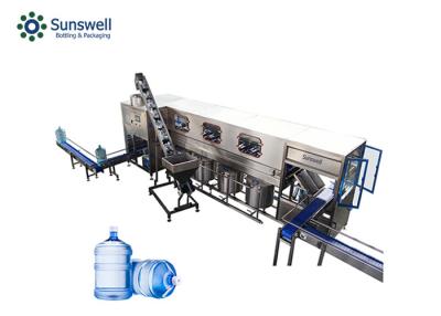 China Automatic 5 Gallon / 20 L Barrel Water Filling Production Line / Filling Machine for sale