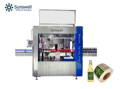 China Rotary Spring Water Carbonated Drink Bottles Sticker Labeling Machine High Speed for sale