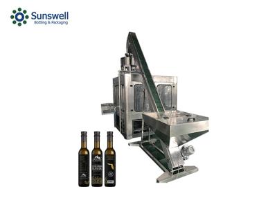 China Máquina de rellenar 110m m Olive Oil Bottle Machine automática del aceite esencial del tornillo de la echada de Ariable en venta