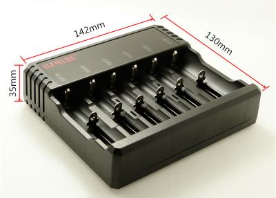 China DC 12V 4A 6 Channel 3.7 V Li Ion Battery Charger Vapour Battery Charger 290g for sale