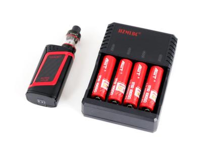China Plastic 17670 / 18500 Battery Charger , 3.7v 4 Bays E Cigarette Multi Charger for sale