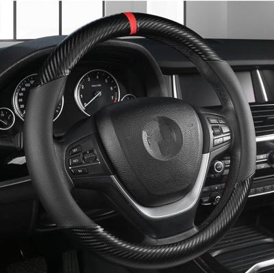 China Ssangyong Series Wholesale Custom Enhanced Grip Universal Carbon Fiber Steering Wheel for sale