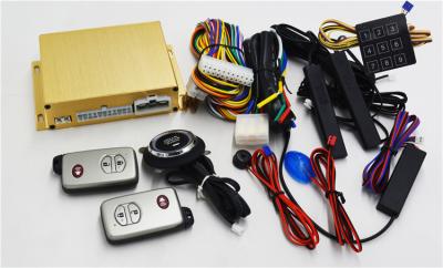 China Automotive Rfid Keyless Entry And Push Button Start , Car Push Start Alarm System for sale