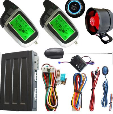 China 2 Way Smart Key System With Push Button Start , Alarm Automotive Security Systems for sale