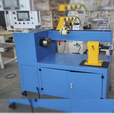 Chine PLC Control System Automatic Coil Winding Machine With Live Center Tailstock à vendre