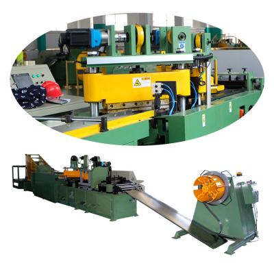 China Automatic 400mm Width Strip Cut To Length Line Silicon Steel Cutting Machine 12.5kw for sale