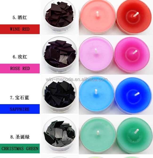 soy wax candle dye Paraffin candle pigment DIY scented candle dye