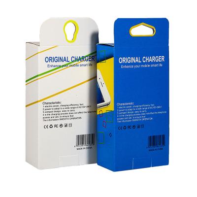 China Eco Friendly Wireless Phone Mobile Charger Box Packaging 8x3 for sale