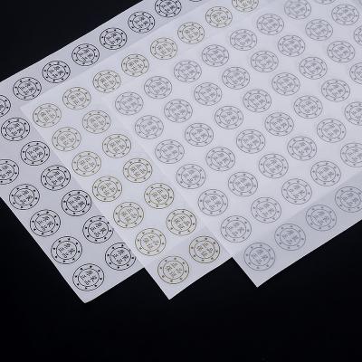 China Removable Clear PVC Car Packaging Sticker Labels Thermal Transfer Printing for sale
