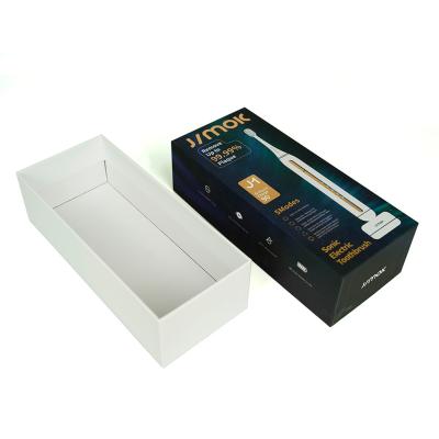 China Custom Smart Sonic Electric Toothbrush Box Packaging Paper Boxes for sale