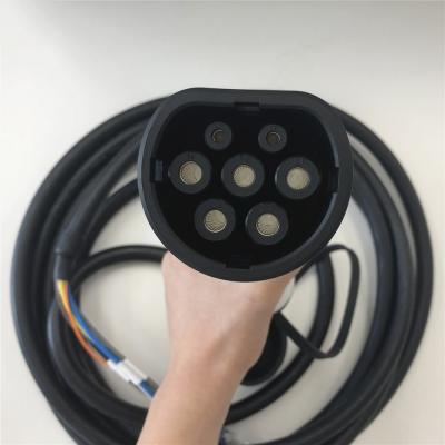 China 440V EV Charging Plug IP55 Electric Car Charging Sockets for sale